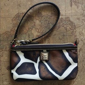 Dooney and Bourke Animal Print Clutch/Wristlet